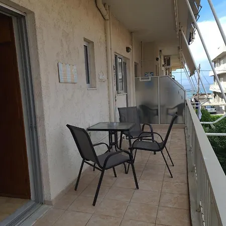 Seaside In Xilokastro - Thalassa Blue By Kottas Apartment